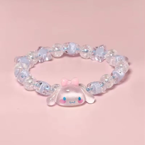 Cute Sanrio Crystal Couple Bracelet