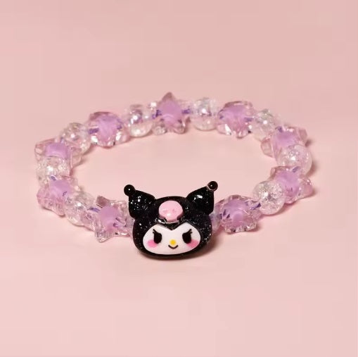Cute Sanrio Crystal Couple Bracelet