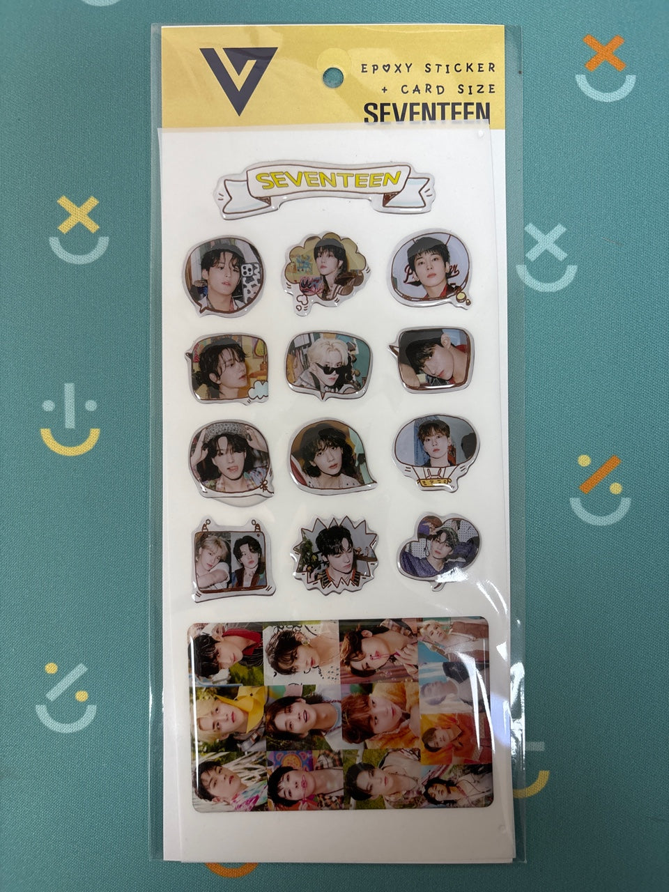 KPOP EPOXY JELLY STICKER (MEMBERS + PHOTOCARD SIZE)