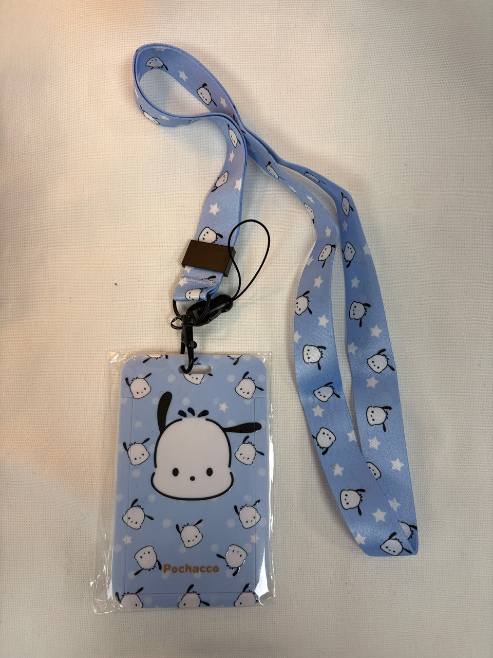 Sanrio neck strip photo holder
