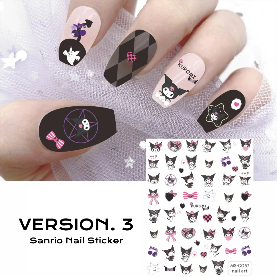 Sanrio Nail Decoration Sticker (9 Variaions)