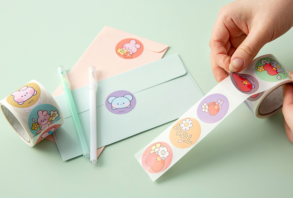 BT21 ROLL STICKER (25mm)