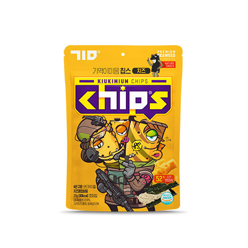 KIUKIMIUM SEAWEED CHIPS (기억이미음 김칩)