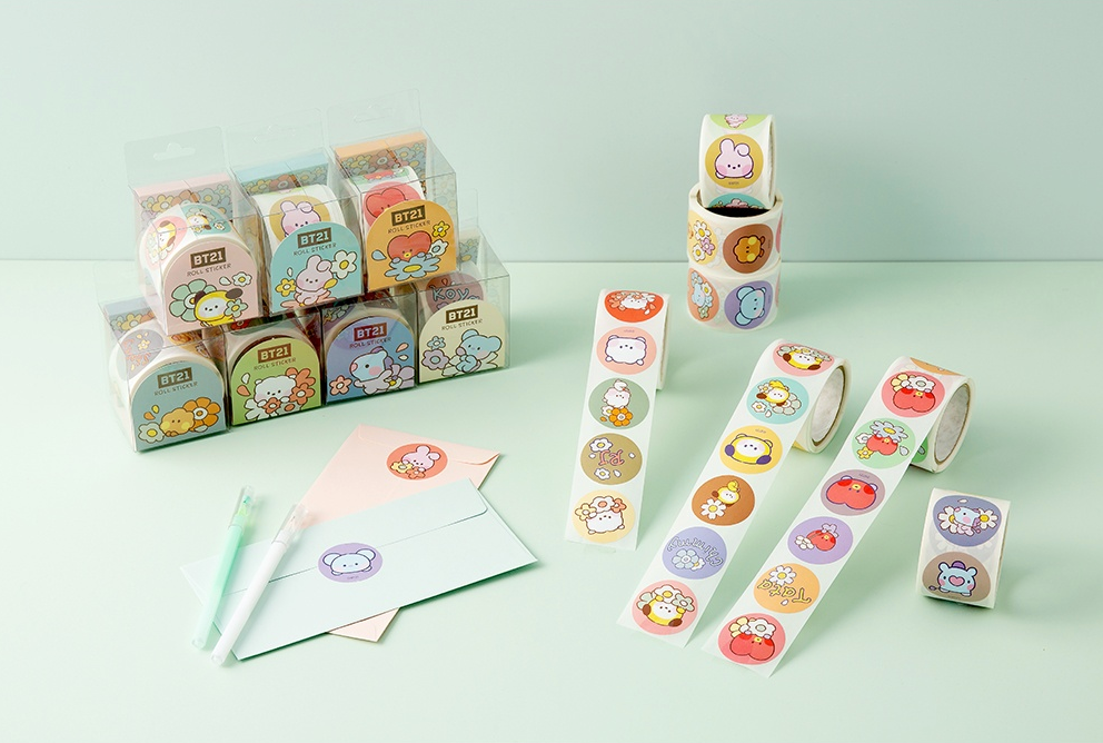 BT21 ROLL STICKER (25mm)