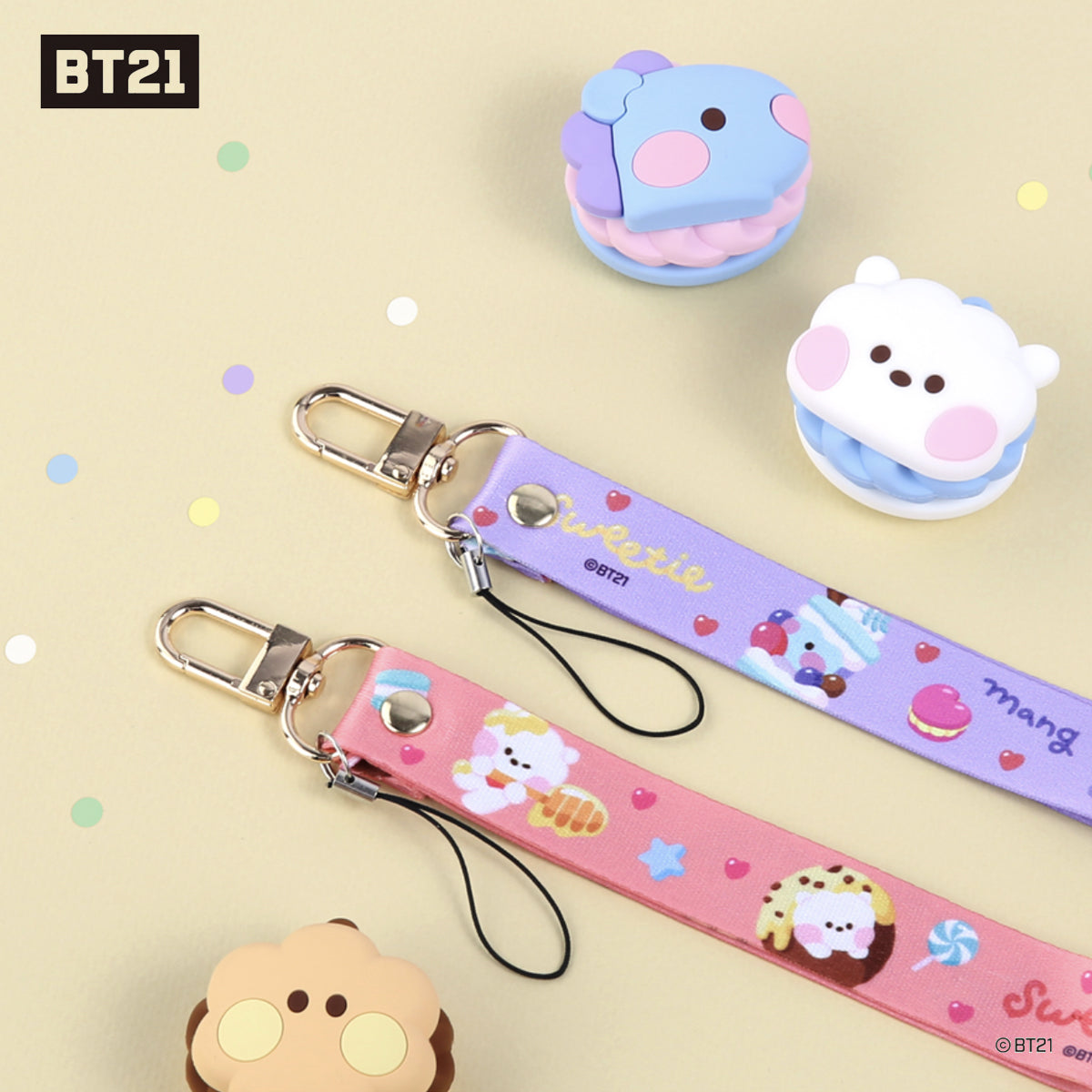 BT21 Minini Hand Strap - Sweetie