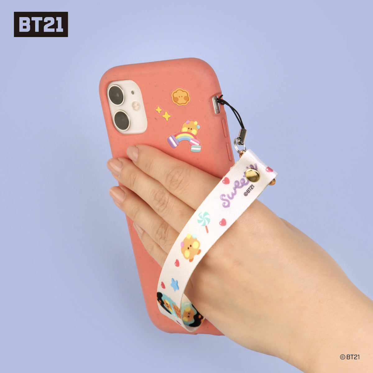BT21 Minini Hand Strap - Sweetie