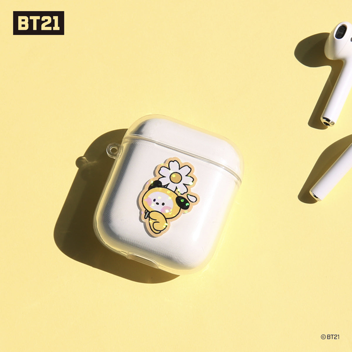 BT21 Minini Happy Flower Hologram Sticker