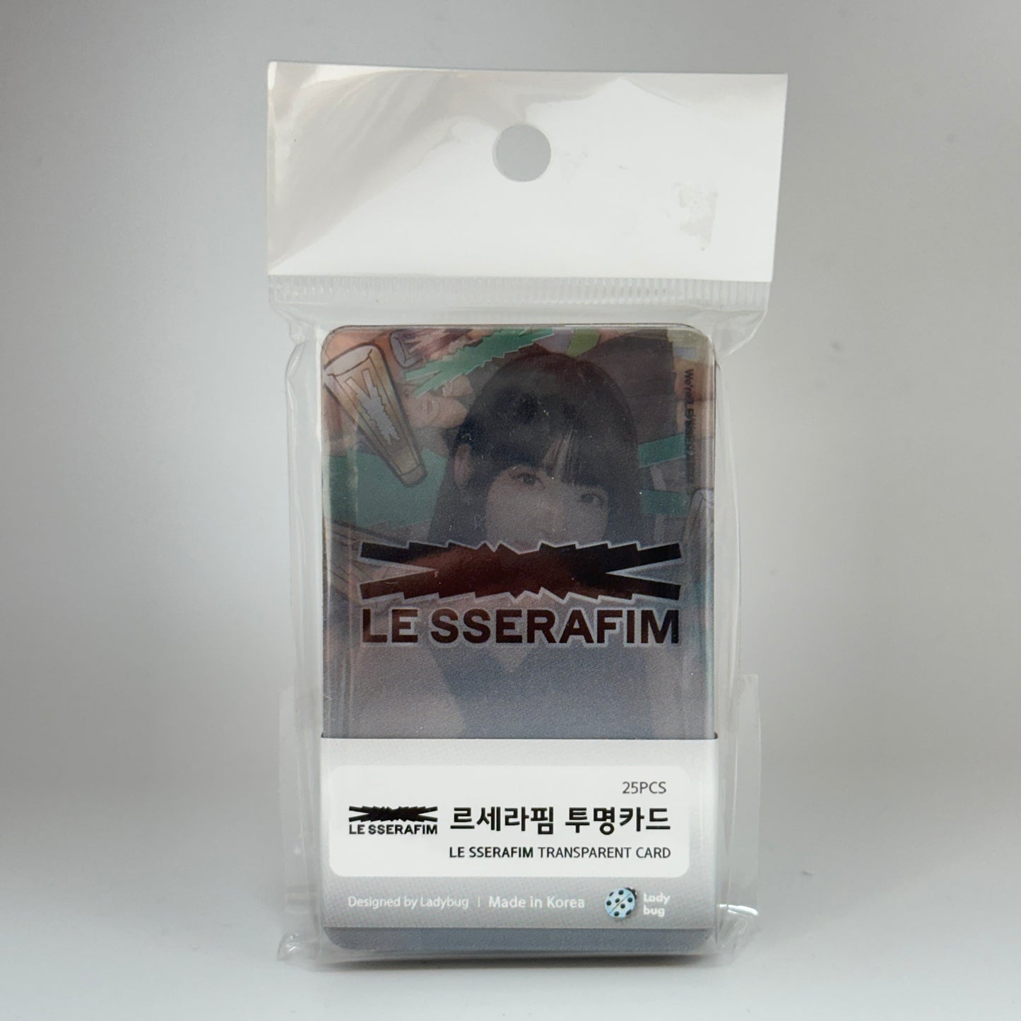 LE SSERAFIM - TRANSPARENT CARD 25PCS
