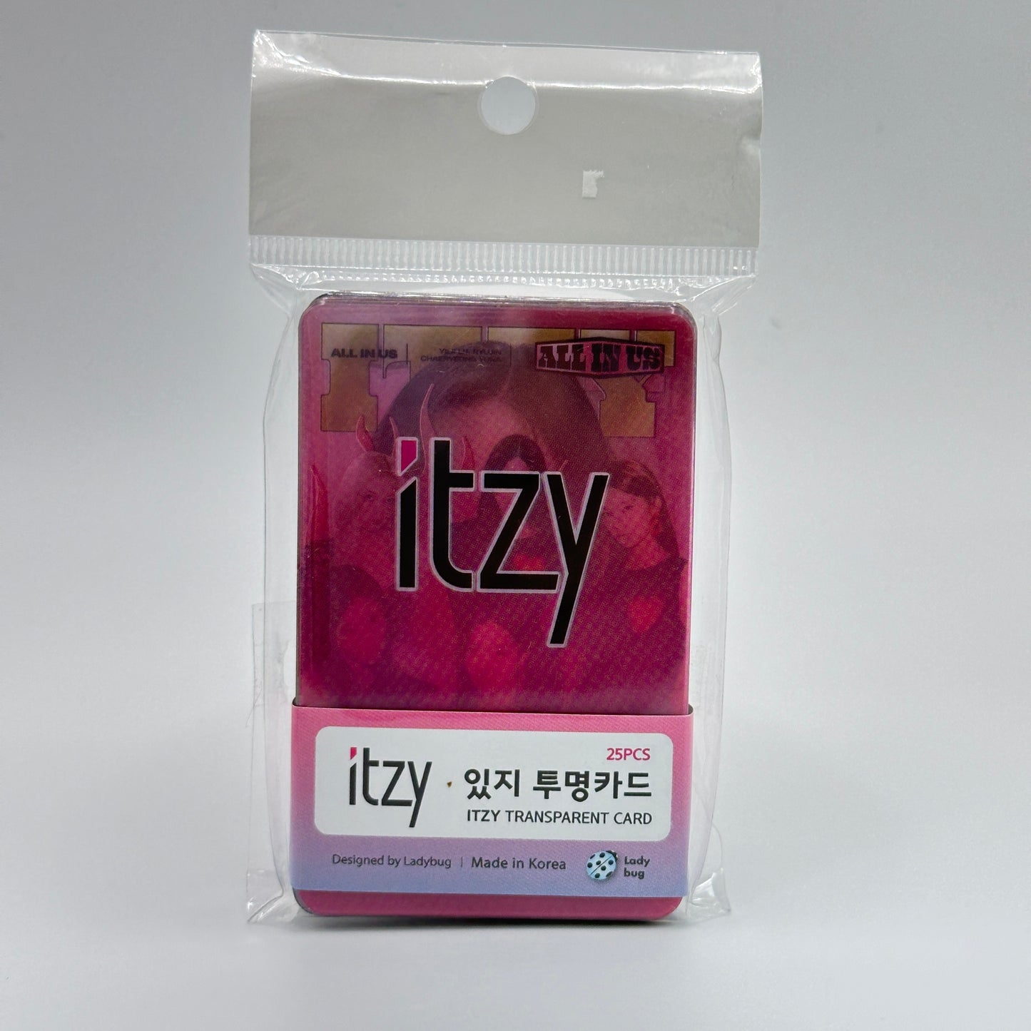 ITZY - TRANSPARENT CARD 25PCS