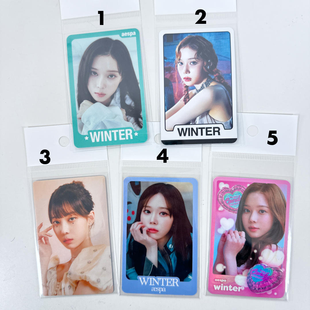 Aespa Official Photocard