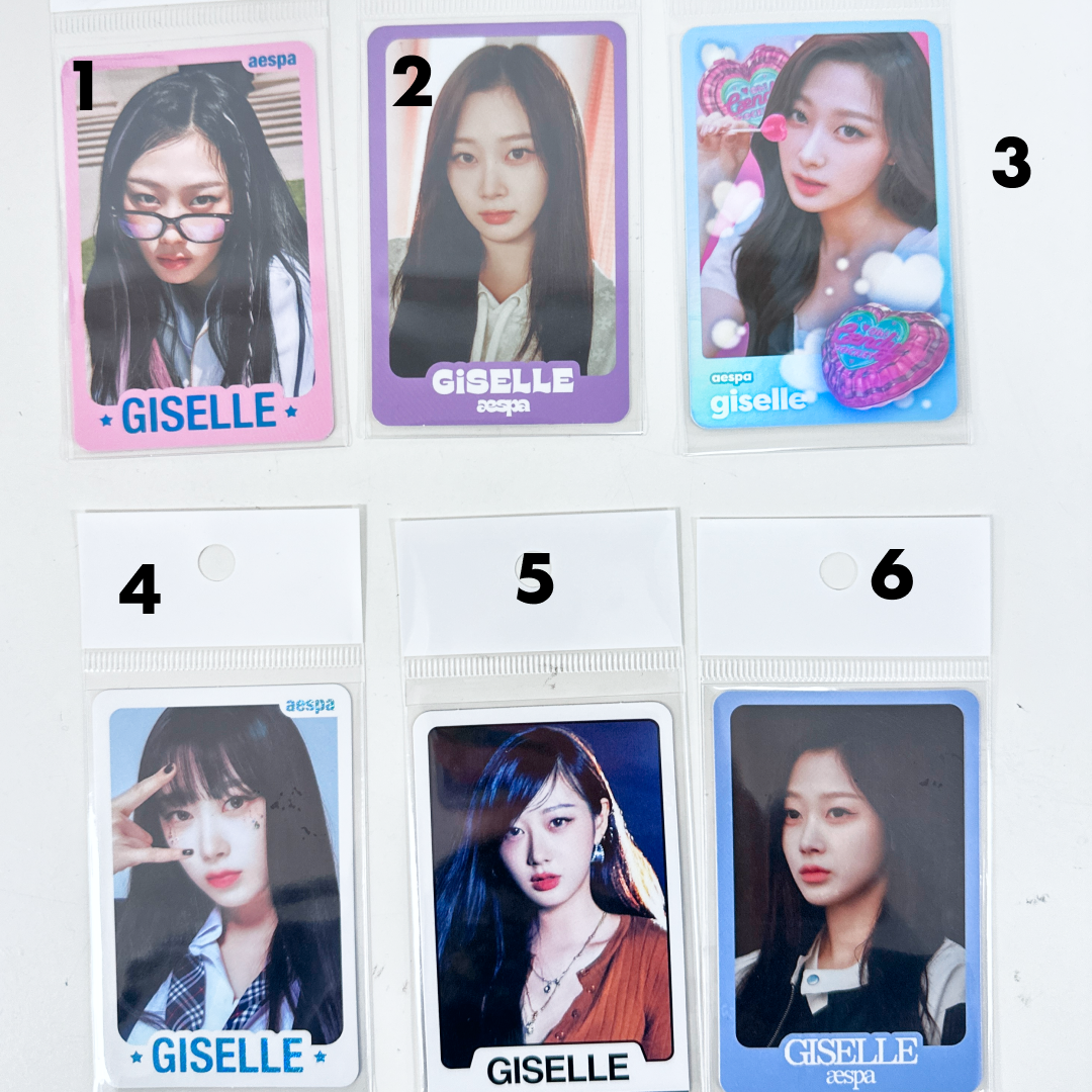 Aespa Official Photocard