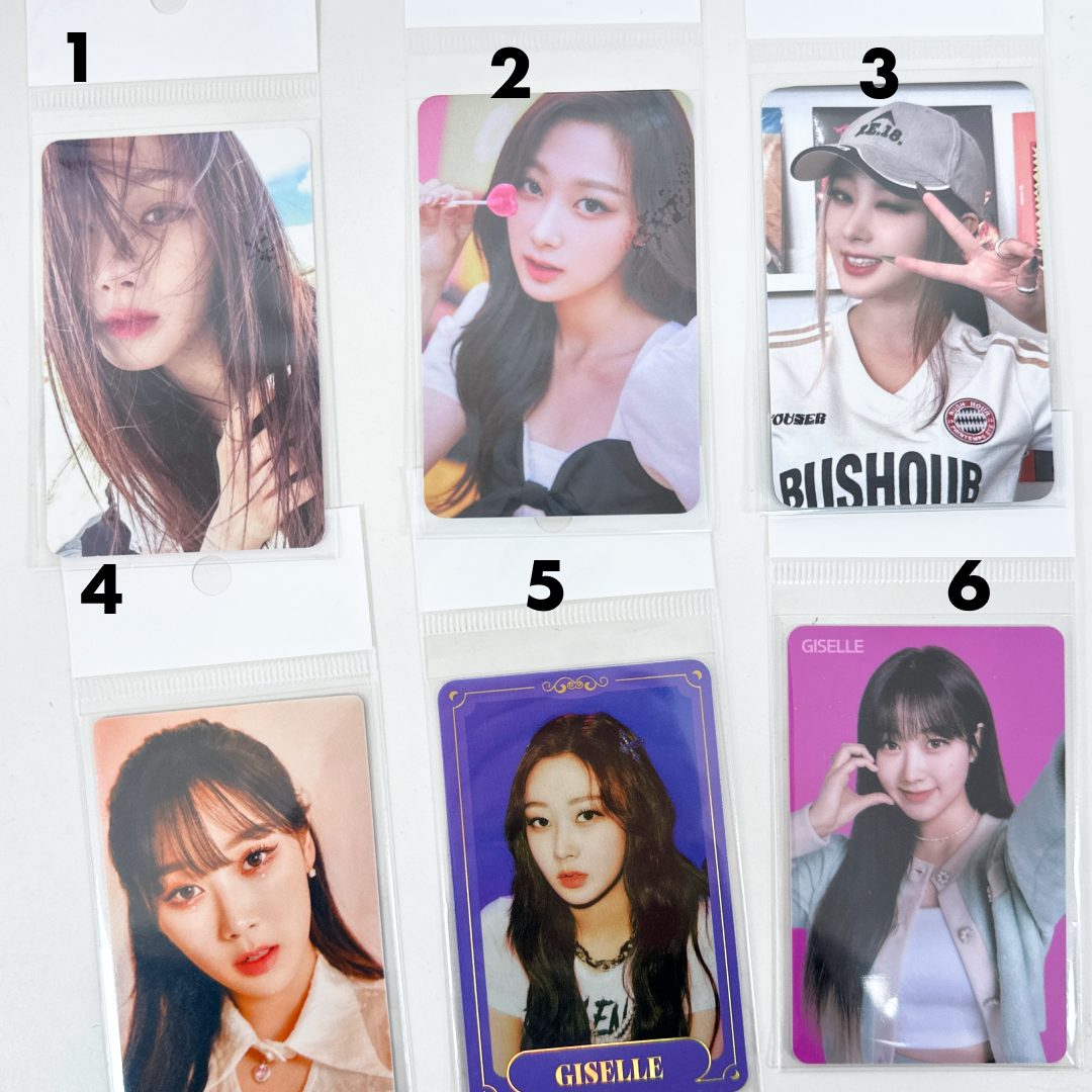 Aespa Official Photocard