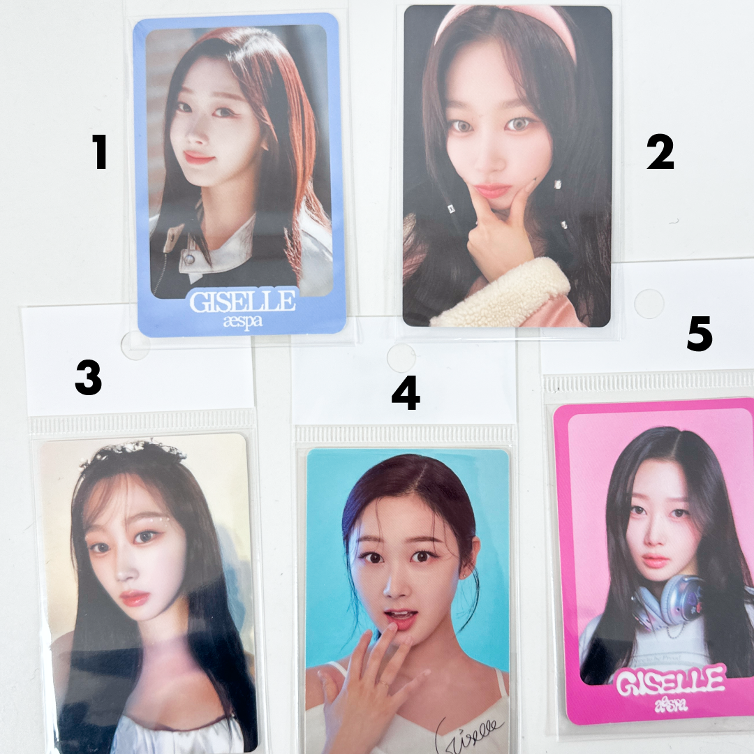 Aespa Official Photocard