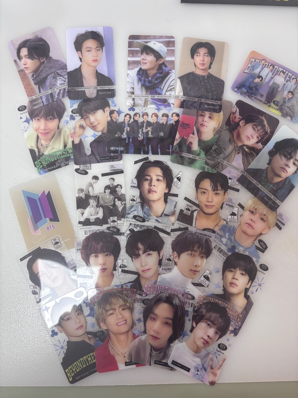 BTS- TRANSPARENT CARD 25PCS
