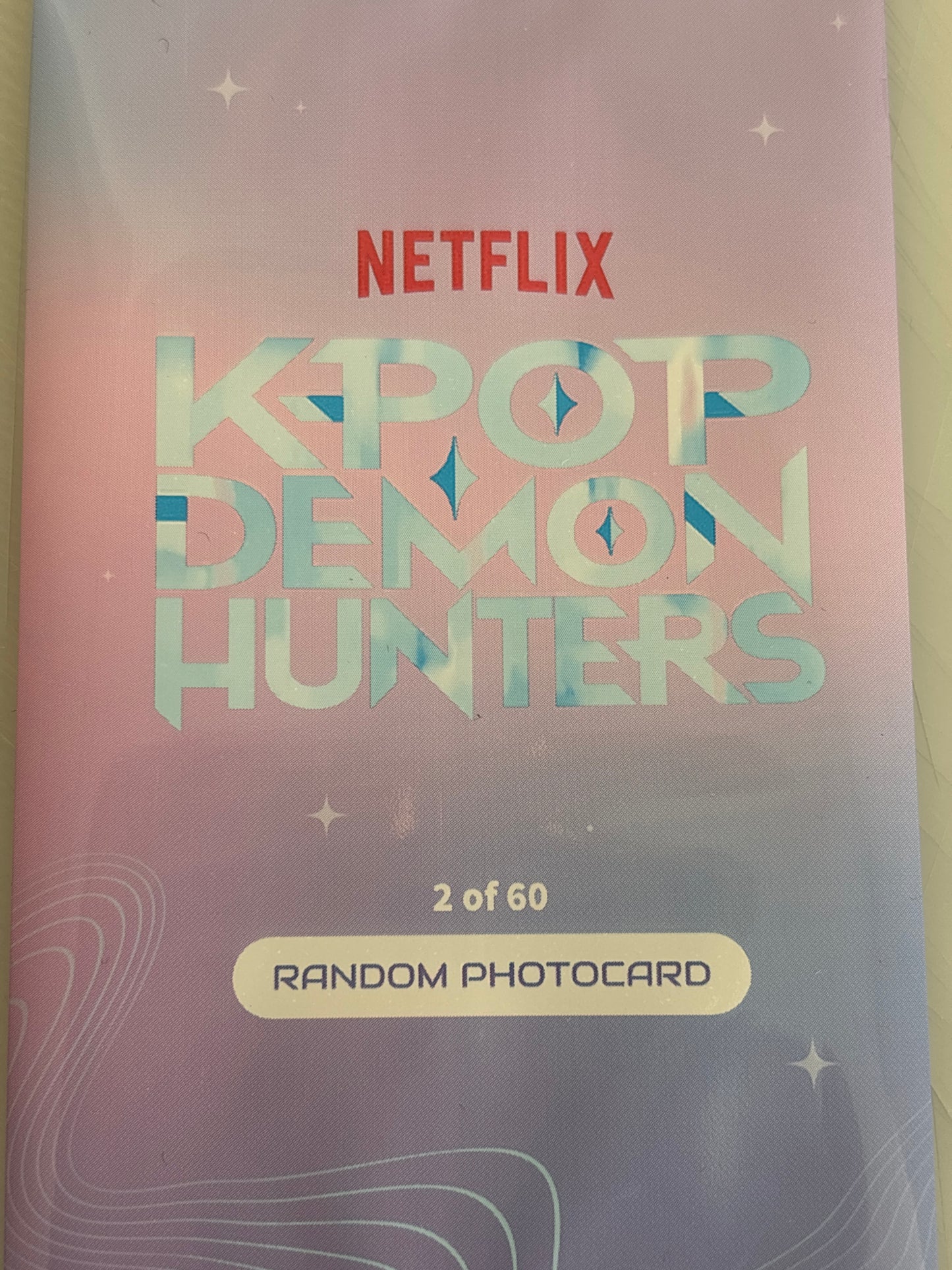 KPOP DEMON HUNTERS OFFICIAL PHOTOCARDS SET (2PCS)