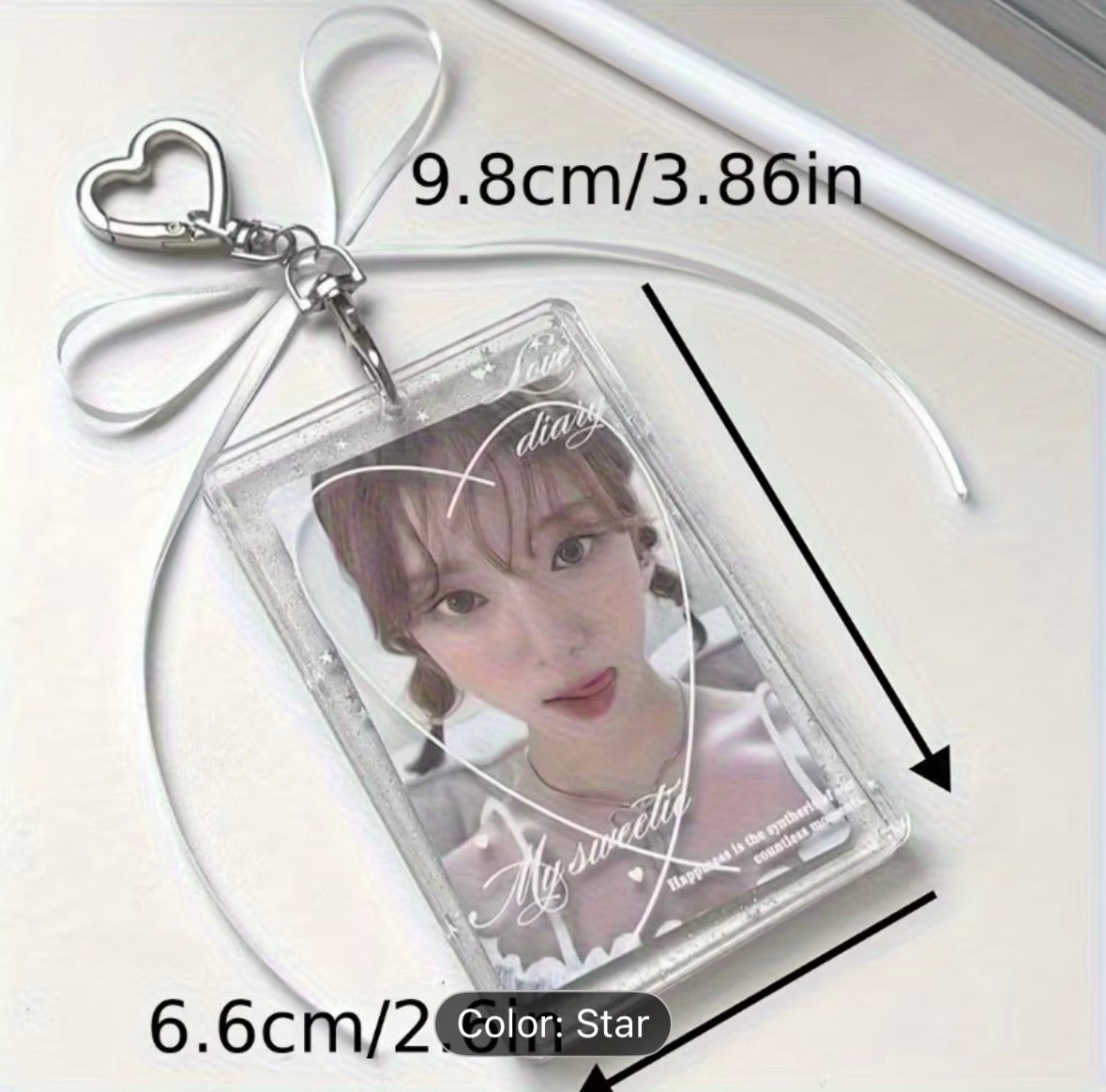 LOVELY HEART PHOTOCARD HOLDER