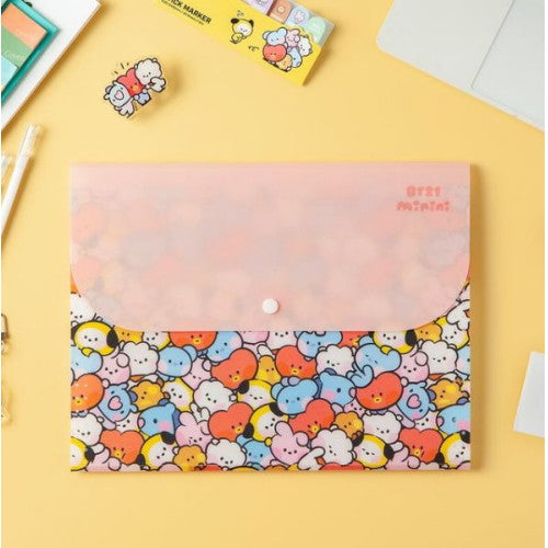 BT21 4 POCKETS DOCUMENT FILE