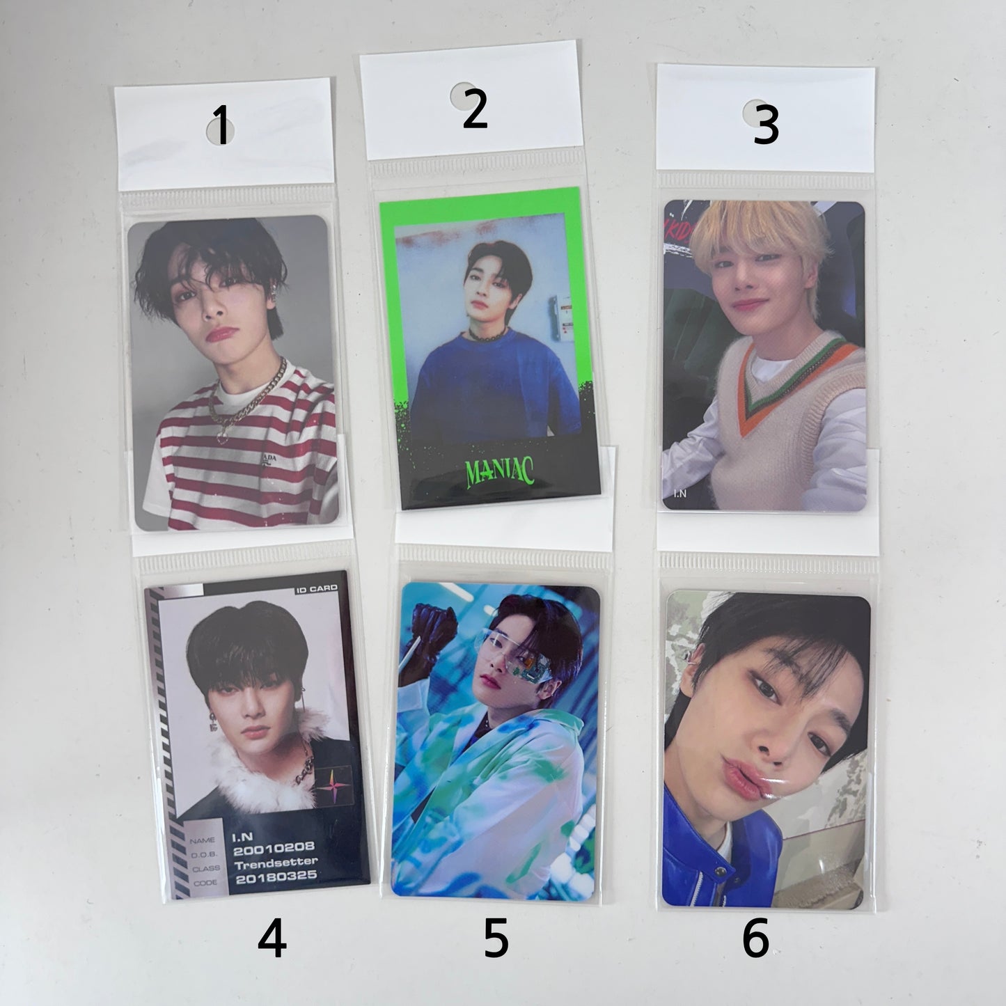 Straykids Official Photocards (I.N)