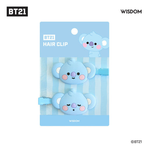 BT21 Minini Hair clips (2pcs)