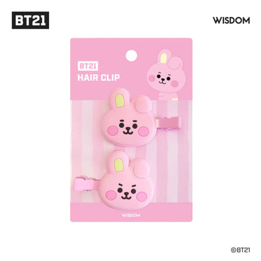BT21 Minini Hair clips (2pcs)