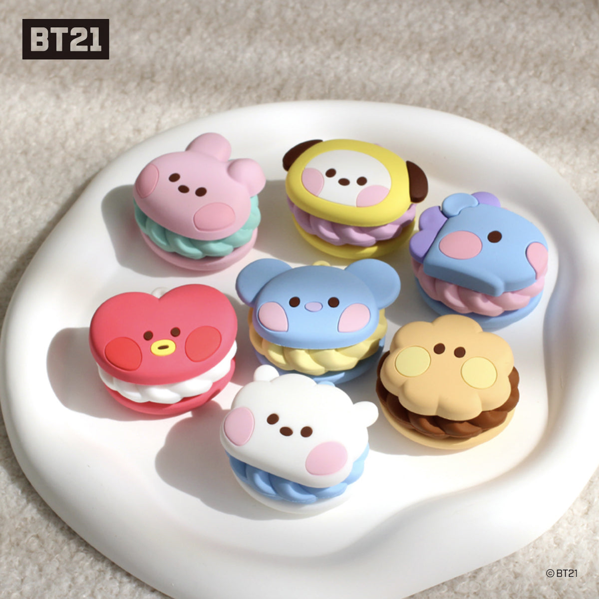 BT21 Minini Maracon Key Ring