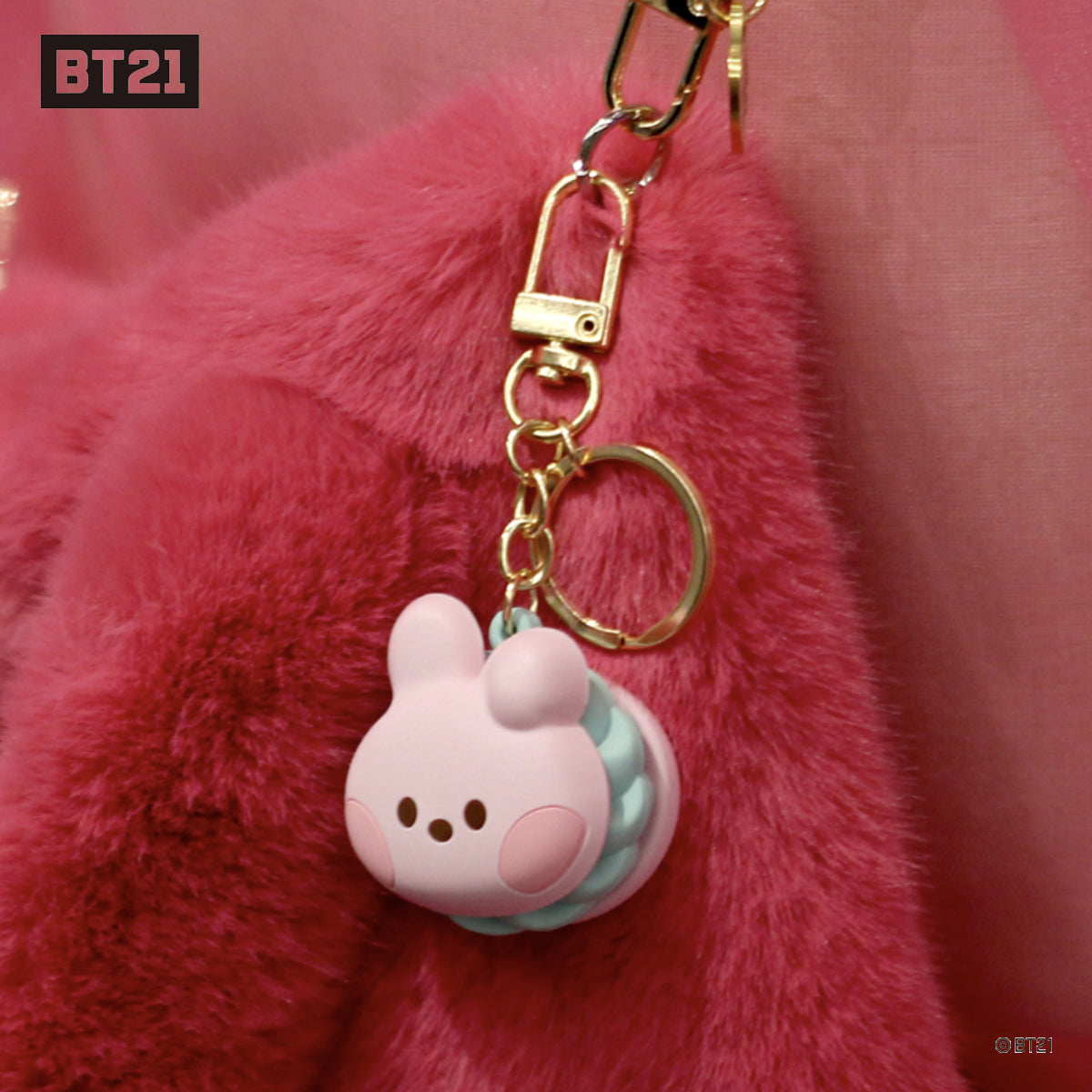 BT21 Minini Maracon Key Ring
