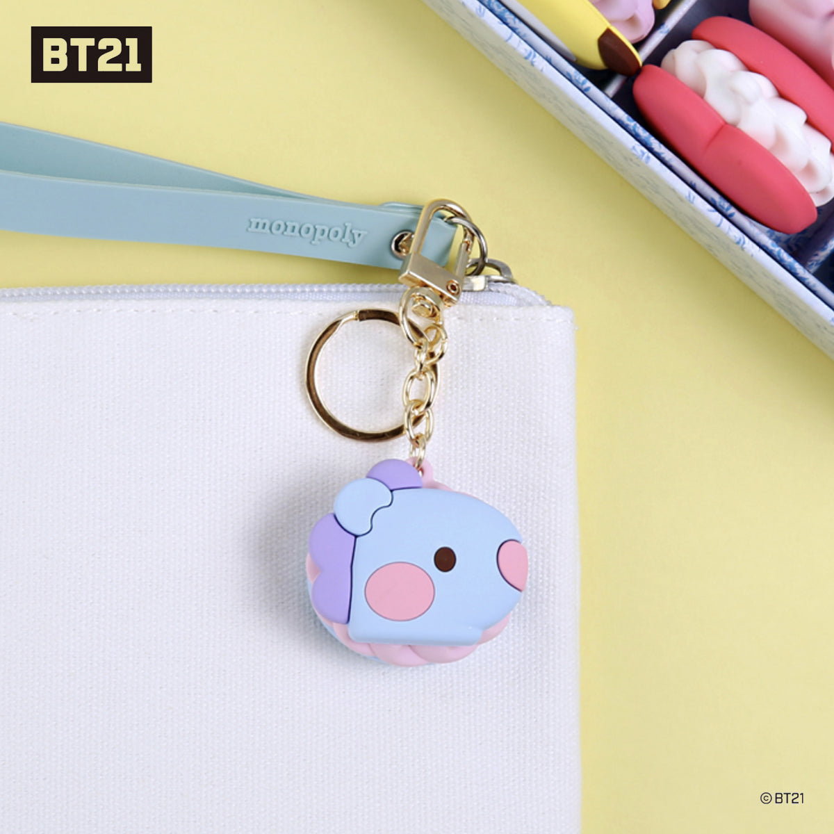 BT21 Minini Maracon Key Ring