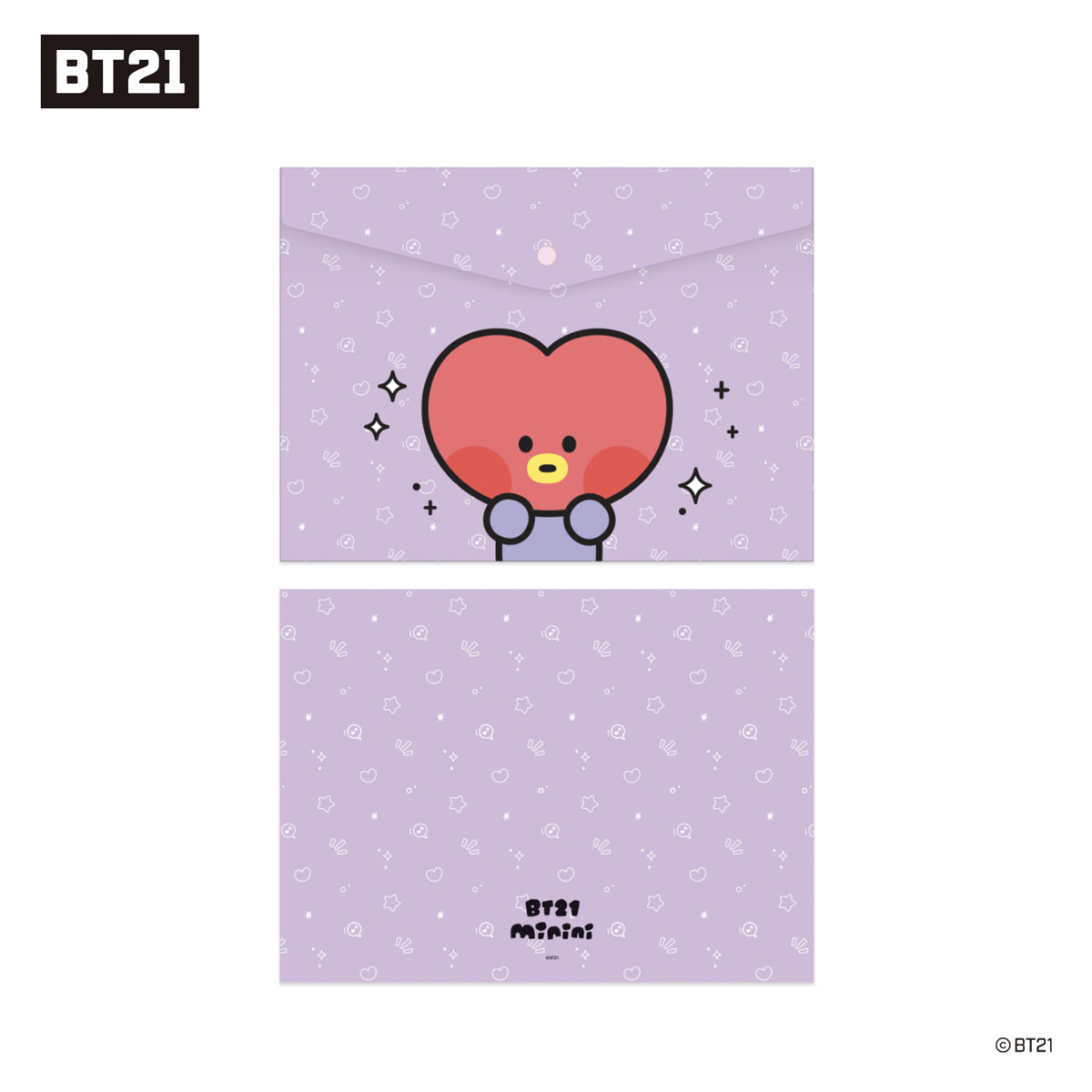 BT21 minini PP One Pocket File