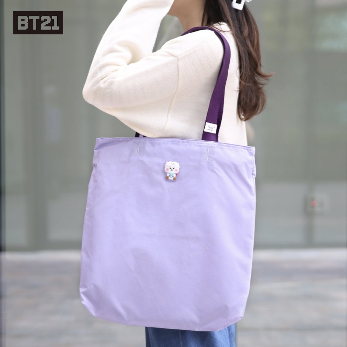 BT21 MININI RIPSTOP TOTE BAG (ECOBAG)