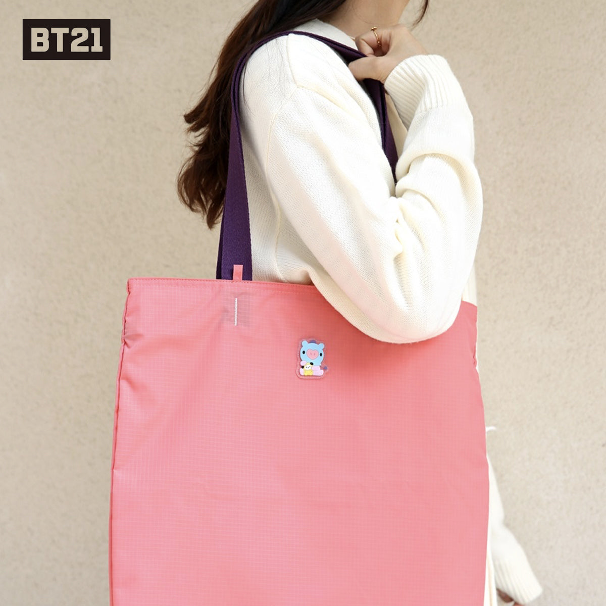 BT21 MININI RIPSTOP TOTE BAG (ECOBAG)