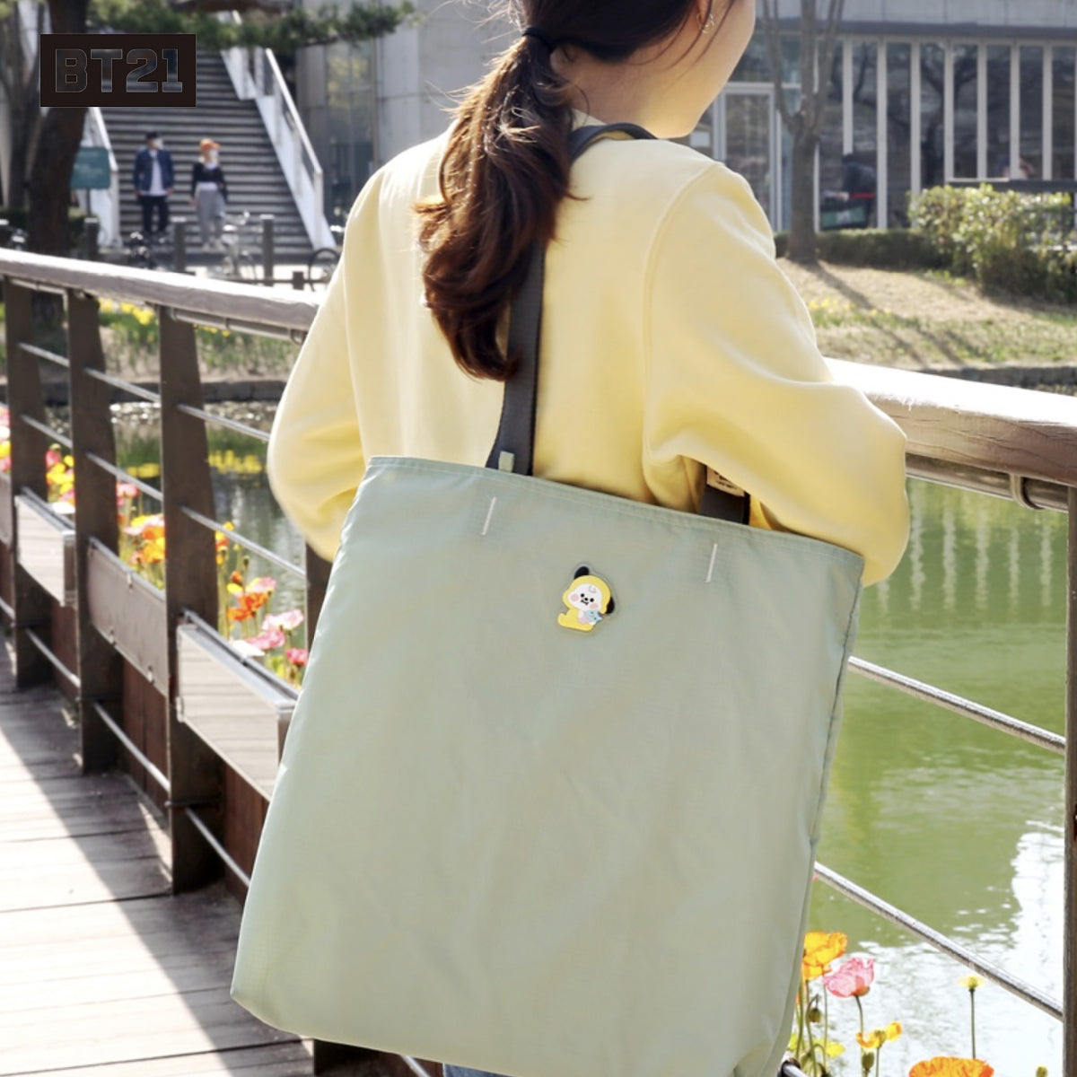 BT21 MININI RIPSTOP TOTE BAG (ECOBAG)
