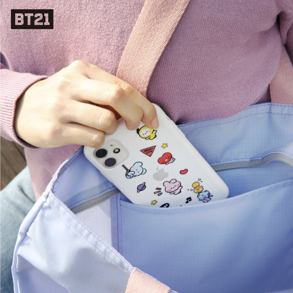 BT21 MININI RIPSTOP TOTE BAG (ECOBAG)