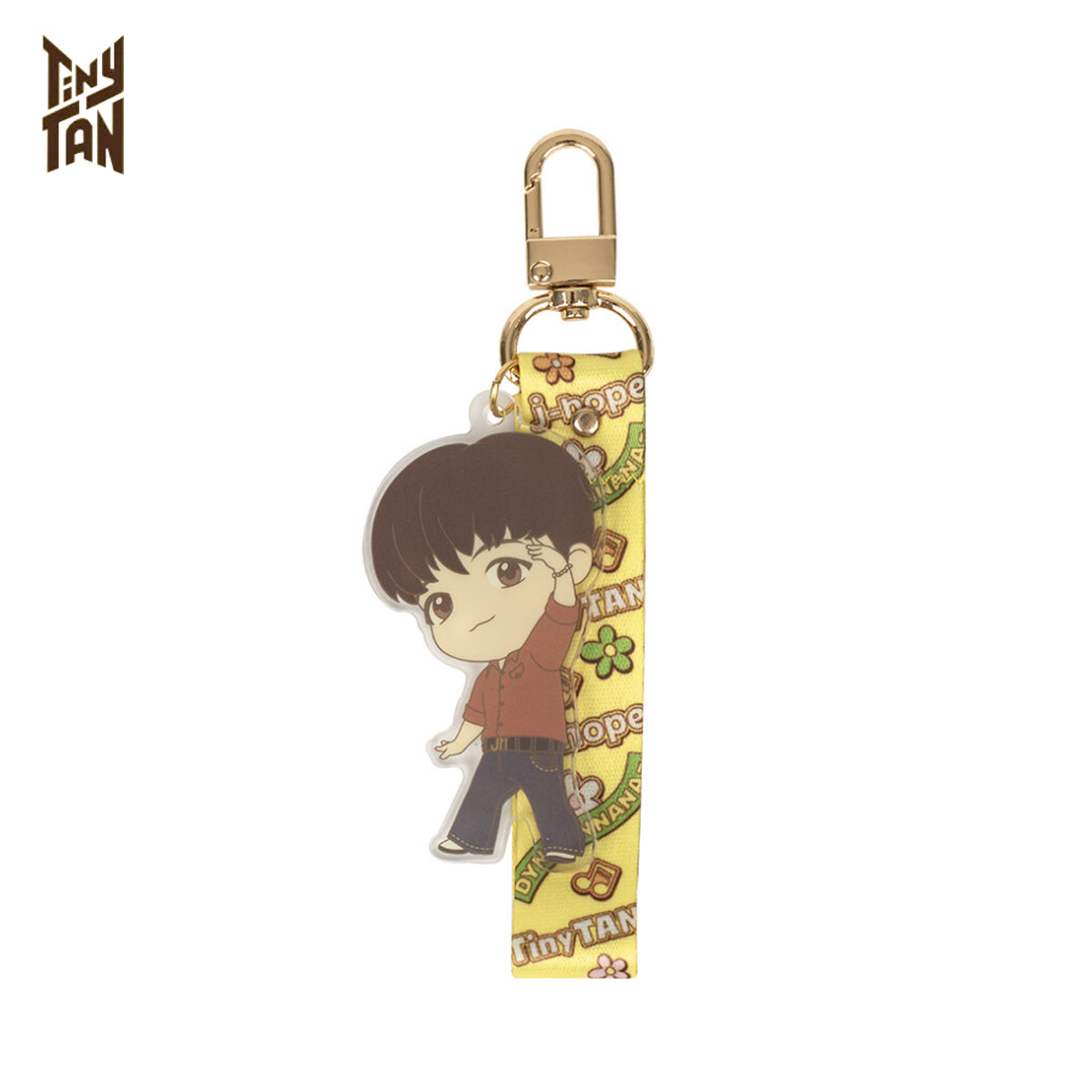 BTS TinyTAN Dynamite Acrylic Strap Key Ring