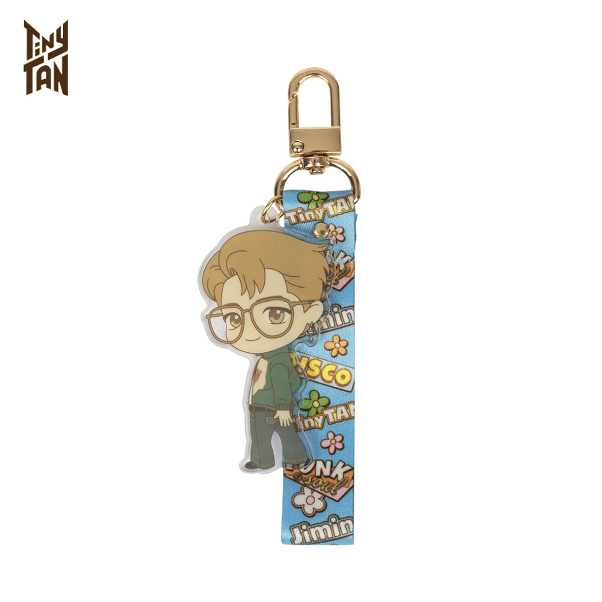 BTS TinyTAN Dynamite Acrylic Strap Key Ring