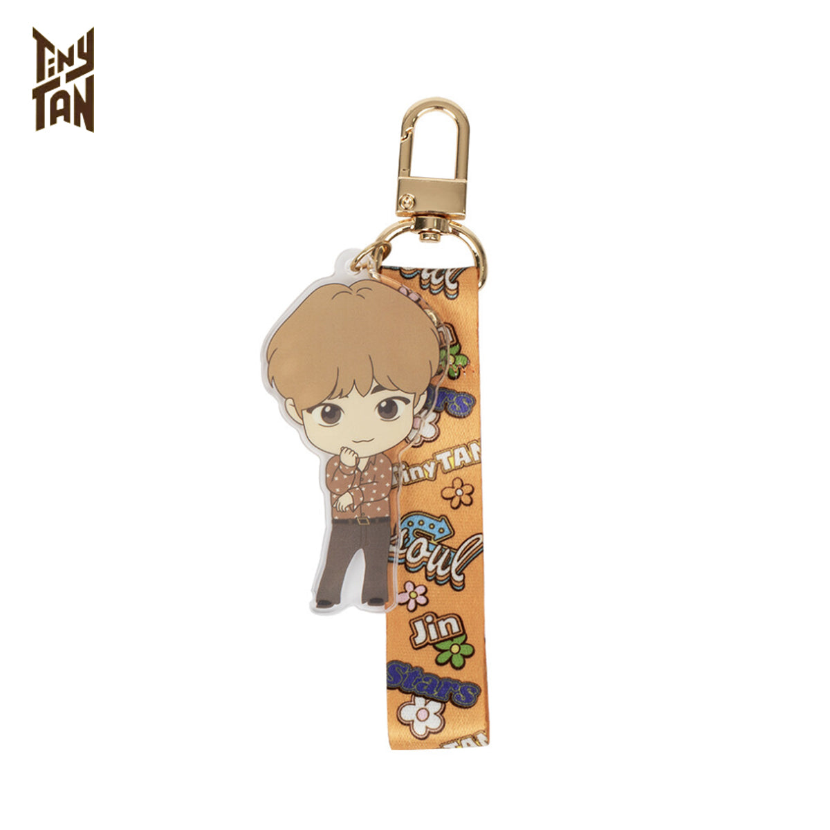 BTS TinyTAN Dynamite Acrylic Strap Key Ring