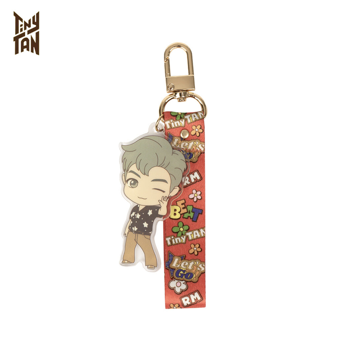 BTS TinyTAN Dynamite Acrylic Strap Key Ring