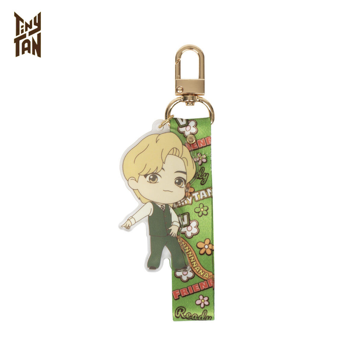 BTS TinyTAN Dynamite Acrylic Strap Key Ring
