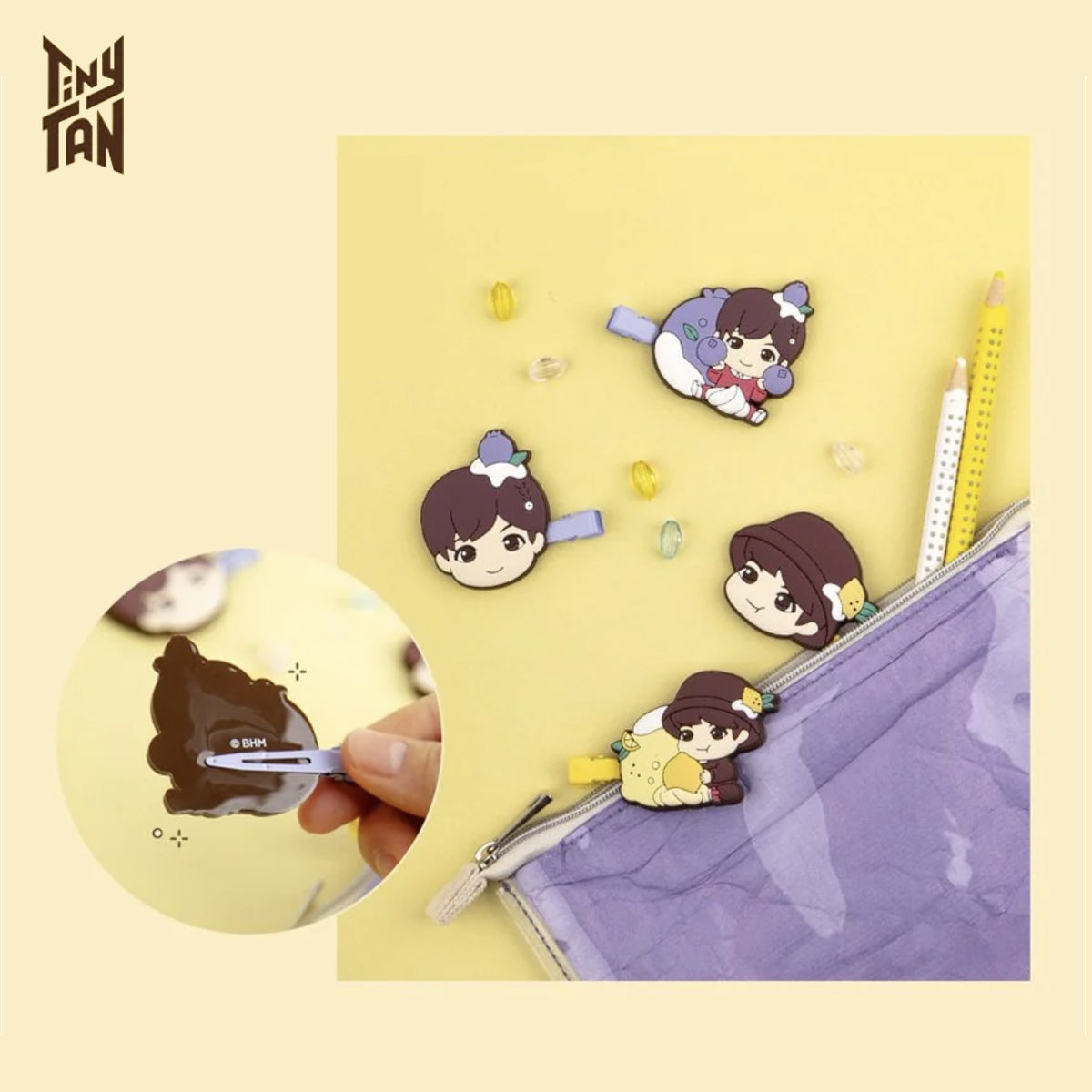 BTS TinyTAN Sweet Time Hair Clip