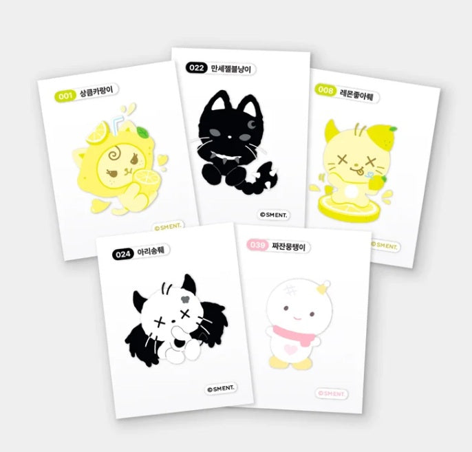 RANDOM TTIBU STICKER SET - aespa 'LEMONADE - The 2nd Album' POP-UP MD