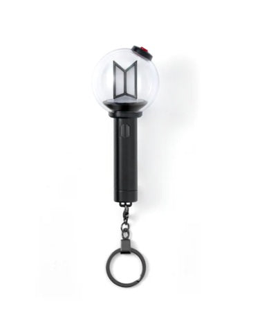 BTS OFFICIAL LIGHTSTICK NEW VERSION 4 MINI LED KEYRING