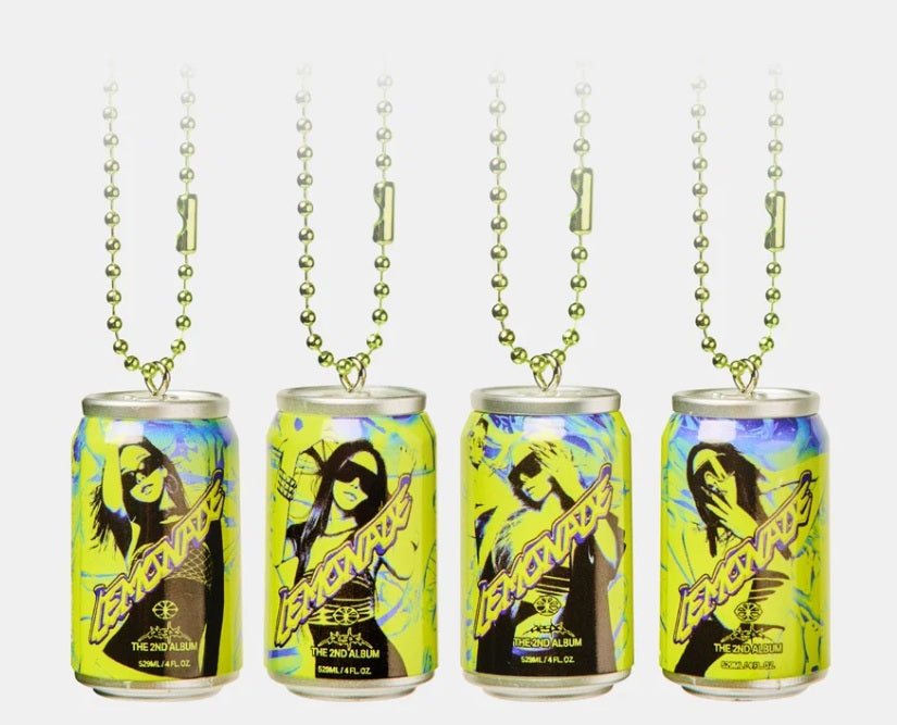 RANDOM MINI LEMONADE CAN KEYRING - aespa 'LEMONADE - The 2nd Album' POP-UP MD
