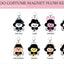 STRAY KIDS - 'DO IT' Pop-Up Store SKZOO Costume Magnet Plush Keyring