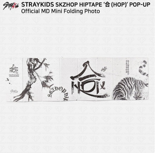 STRAY KIDS MINI FOLDING PHOTO [ 合 (HOP) POP-UP STORE ]