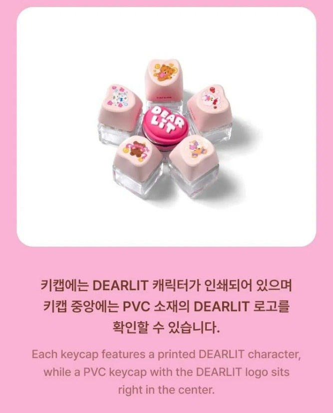 ILLIT Dearlit Keycap Keyring