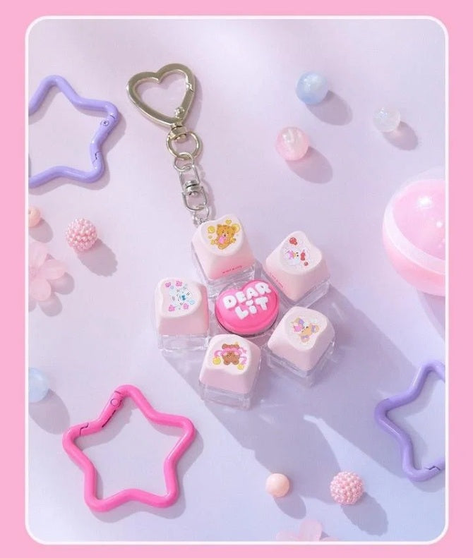 ILLIT Dearlit Keycap Keyring
