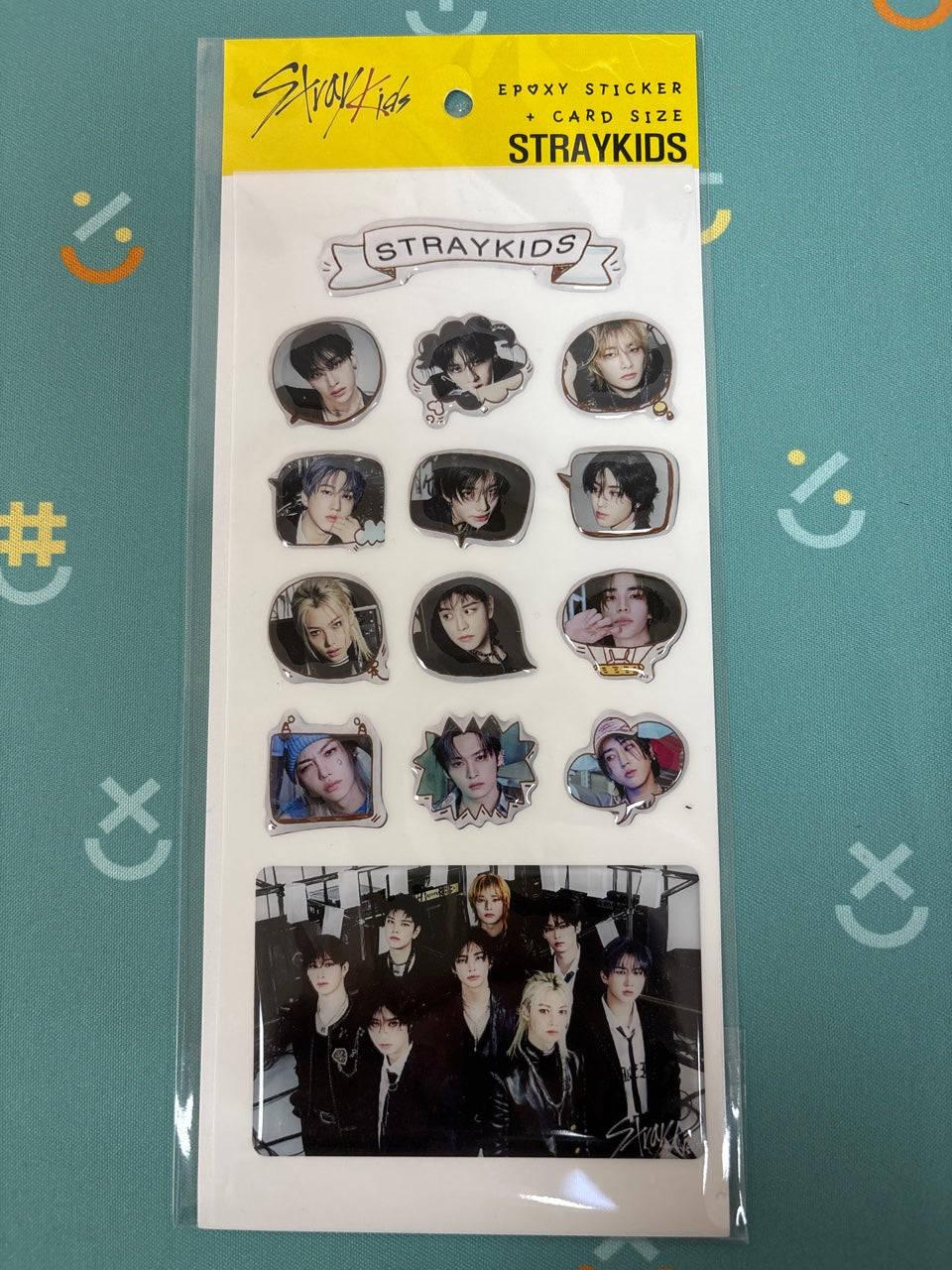 KPOP EPOXY JELLY STICKER (MEMBERS + PHOTOCARD SIZE)