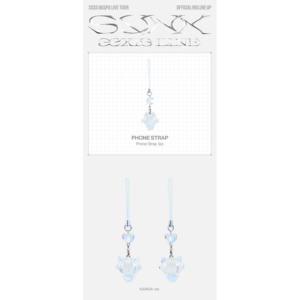 aespa 'SYNK aeXIS LINE' Official PHONE STRAP