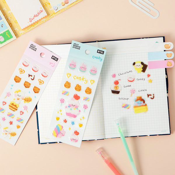 BT21 JELLY SWEETY STICKER