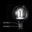 BTS OFFICIAL LIGHTSTICK NEW VERSION 4 MINI LED KEYRING