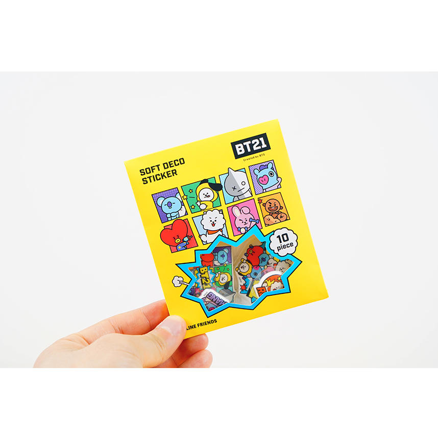 BT21 EMBO FLAKE STICKER (PART2)